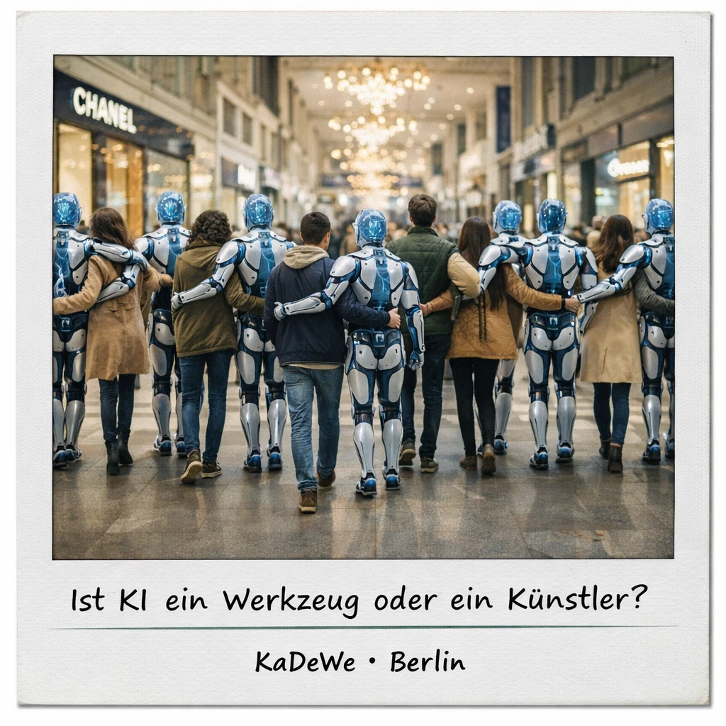 Ist KI ein Werkzeug oder ein Künstler?